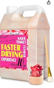 lot 19766 image: Silica Gel Flower Drying, 10 LBS Flower Drying Silica by Reusable, Silica Gel Crystals Flower Drying for Wedding Bouquet Preservation, Color Indicating Silica Gel Beads for Drying Flowers