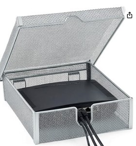 lot 19797 image: CraftyDream Wi-Fi Router Cover EMF Shielding Protector for Routers Maintaining Signal Connectivity Uninterrupted Usage