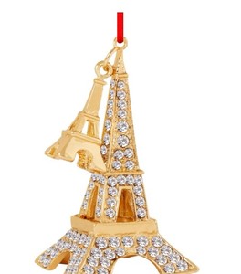 lot 20160 image: PETCEE Metal Eiffel Tower Christmas Ornaments 2025 Glitter Eiffel Tower Decorations Paris Eiffel Tower Ornaments for Christmas Tree Romantic France Eiffel Tower Hanging Keepsake Gifts for Women Girls