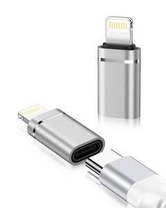 lot 4162 image: Lightning to USB C Adapter, 2Pack USBC to iPhone Adapter, Type-C Female to Lightening Male Converter for Apple 14 Pro Max14pro14plus1312 MiniXsXr8plus iPadiPod 10w Fast Charging Dongle Adaptor