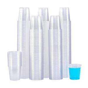 lot 5506 image: SIUQ 600 Pack 3 oz Clear Plastic Cups, Disposable Bathroom Mouthwash Cups, Small Plastic Drinking Cup for Ice Tea, Tasting, Party, Picnic, BBQ, Travel and Event