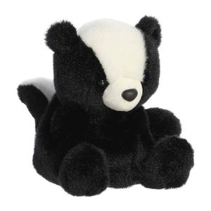 lot 6005 image: Aurora� Adorable Palm Pals Scout Skunk Stuffed Animal - Fun Collectible Plush for Kids and Adult Collectors - Perfect for Decorating Rooms and Birthday Gifts - Black 5 Inches