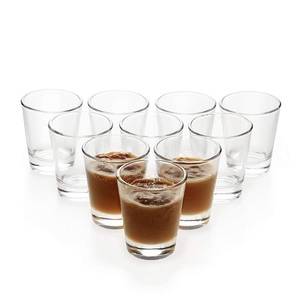 lot 6025 image: BCnmviku 1.5 oz Shot Glasses Sets with Heavy Base, Clear Shot Glass (10 Pack)