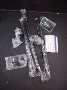 lot 6108 image: Enjoy Basics Car Rack System with Assembly Hardware