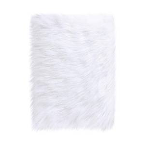 lot 6480 image: Yueeer Rectangle 10 x 15 Inches Small Product Photo Background & Luxury Photo Props��Area Rugs Fluffy Carpet Mini Small Size��Great for Nail Art, Home Decor��Tabletop Photography, Jewelry (White)