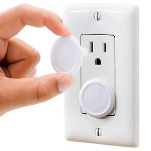 lot 6484 image: Outlet Covers Baby Proofing (50 Pack) Safe & Secure Electric Plug Protectors  Sturdy Childproof Socket Covers for Home & Office  Easy Installation  Protect Toddlers & Babies  White