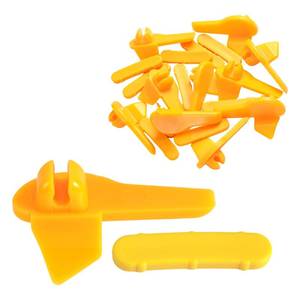 lot 6497 image: Penitue 10 Sets Tire Machine Rim Protector, Tire Changer Plastic Inserts Wheel Side Guard for Mount Demount Head Tyre Repair Tool Parts Accessories