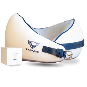 lot 9454 image: Lagano Softest Luxury Travel Pillow - Adjustable Easy to Clean Memory Foam Travel Neck Pillow - Ergonomic Airplane Travel Pillow - Best Airplane and Office Cervical Support Pillow