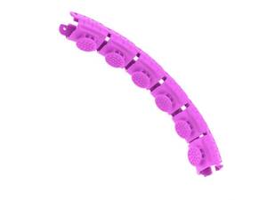 lot 10118 image: 6 Extra Links Weighted Hula Circle-Plus Size Accessories for Adults Weight Loss