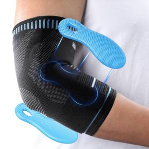 lot 10124 image: AGPTEK Elbow Compression Sleeve with 2 Gel Pads, Pain Relief Elbow Brace Tendonitis and Tennis Golfers Elbow, Breathable Arm Sleeve Support for Tennis, Golf, Basketball, Weightlifting, XL