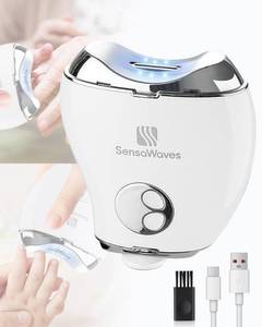 lot 10129 image: Electric Nail Clipper with Nail File, Rechargeable Automatic Fingernail Clipper with Nail Debris Storage & 3 Speed Settings, Electric Nail Trimmer with LED Display for Adults, Kids