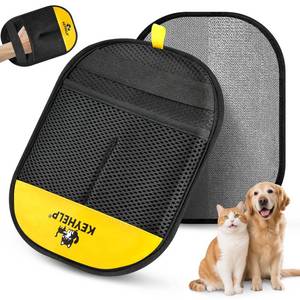 lot 12342 image: KEYHELP Pet Hair Removal Glove for Dogs & Cats, Newly Upgraded Reusable Electrostatic Pet Hair Glove, Magic Brush Pet Hair Remover Tool for Clothing, Couch, Carpet, Car Seat