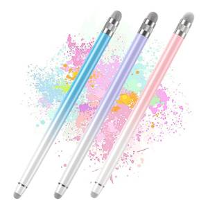 lot 12352 image: Bopomofo 3PCS Stylus Pens for Touch Screens,Stylus Pen for iPhoneiPadTablet AndroidMicrosoftSurface,Compatible with Touch Screens(PurplePinkBlue)
