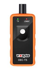 lot 12400 image: VXDAS TPMS Relearn Tool Only for GM Vehicles (2006-2024 ChevyBuickGMCOpelCadillac) Original Sensor with 315433 MHz, Tire Sensors Pressure Monitor System Reset Tool OEC-T5-2025 Edition