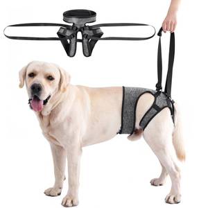 lot 12448 image: LIANZIMAU Dog Sling for Large Dogs Adjustable Hind Leg Support Lift Harness Senior Canine Mobility Aid Carrier for Back Legs Walking Rehabilitation
