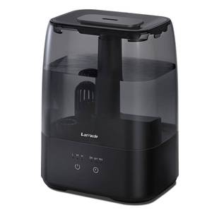 lot 13828 image: LasVacde Top Fill Humidifiers for Bedroom, 4.0L Tank Cool Mist Humidifiers for Large Room, 40H Runtime, 28dB Quiet Ultrasonic Air Humidifier for Home, Plants with 9H Timer, Aroma Tray