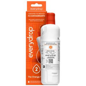 lot 14040 image: everydrop by Whirlpool Ice and Water Refrigerator Filter 2, EDR2RXD1, Single-Pack