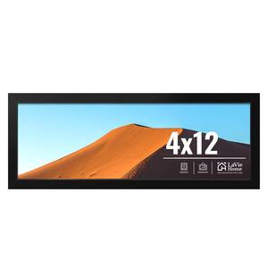 lot 14105 image: LaVie Home 4x12 Picture Frame for Wall Display, 4x12 Black Picture Frame with HD Plexiglas, 4 x 12 Frame 1 Pack, Display Frame for Vertical or Horizontal, Classic Collection