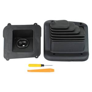 lot 15869 image: DriveFix Manual Gear Shift Cover Transfer Case Shifter Boot for Ford Bronco 1988-1996 F Super Duty 1990-1997 F-150 F-250 F-350 1988-1998