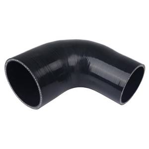 lot 15900 image: Ucreative 90 Degree Elbow 3.0 to 4.0 (76mm to 102mm) 4-Ply High Performance Coupler Silicone Hose