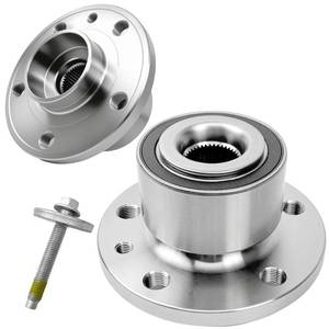 lot 15906 image: Aspligo 2Pcs 513328 Front Wheel Bearing Hub Assembly Fit for Volvo S60 2011-2018, S80 2007-2016, V60 2015-2018, V70 2008-2010, XC60 2010-2017, XC70 2008-2016, 5 Lugs wABS