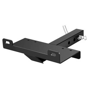 lot 15913 image: Winch Hitch Cradle Mount Plate, DACK Universal Receiver 10 x 4 12 Winch Mounting with 2Receiver Hitch for Recovery Winches Heavy-Duty 15000Lbs Capacity for ATV UTV Truck