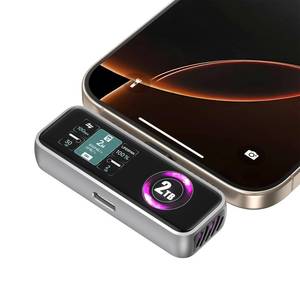 lot 16388 image: ZIKE Z791C Magnetic Portable SSD 2 TB, External SSD Built-in Fan, 4K 120fps ProRes Video Recording, USB3.2 Gen2 up to 990MBs, Supports PD3.0 Port 27W Charging Compatible with iPhone 171615