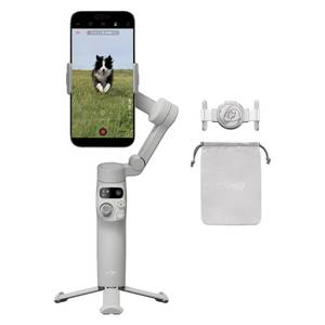 lot 16389 image: DJI Osmo Mobile 7 Gimbal Stabilizer for iPhone, Android, Built-in Tripod, Portable Stabilizer for iPhone, Selfie Stick, 3-Axis Phone Gimbal, ActiveTrack 7.0, One-Tap Edit, 10hrs Use, Phone Charging