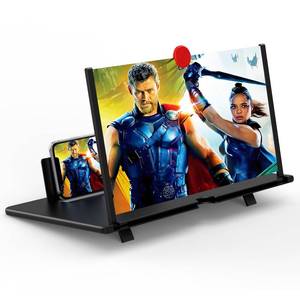 lot 16390 image: 18 Screen Magnifier for Cell Phone, Mobile Phone 3D HD Magnifying Projector Screen Enlarger for Movies, Videos and Gaming, Foldable Phone Stand with Screen Amplifier,Compatible with All Phones