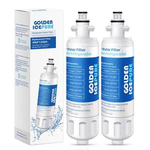 lot 16404 image: GOLDEN ICEPURE ADQ36006101 Replacement for LG LT700P, 2Pack, 469690, ADQ36006102 LFX31945ST, LFX31925ST, LFX30766S, LFXC24726, LFXS24623, LSFXC2476S, WSL-3, Refrigerator Water Filter