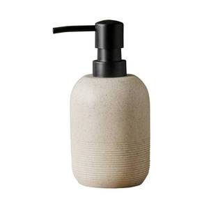 lot 16417 image: GalDal Soap Dispenser Beige,Hand Soap Lotion Dispenser for Bathroom Countertop,Soap Dispenser for Kitchen.
