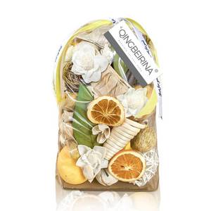 lot 19894 image: Qingbei Rina Spring Potpourri Bags,LemonCitrusThyme Potpourris Bowl Filler,Yellow Decorative Pot pourri Dried Flowers,Home Fragrance Sachet, Vase Fillers(20 oz)