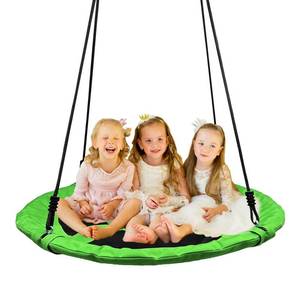 lot 19900 image: Tree Swing,Saucer Flying Swing 40 Inch for Kids,900D Oxford Waterproof, 900lbs Weight Capacity,with Adjustable Hanging Straps, for Backyard, Playground, and Camping, Gifts for Kids