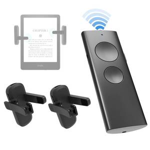 lot 20222 image: Remote Page Turner 2 Pack for Kindle, Support Forward & Backward, Compatible with Paperwhite Oasis Kobo eReaders
