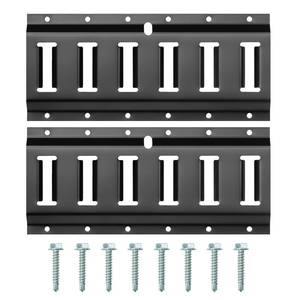 lot 20253 image: FamilyKit 2 Pack 1FT E Track Rails, Heavy Duty E Track Tie-Down Rail Kit for Cargo Securement in Trucks, Trailers, Vans, Warehouses, Garages, Workshops, E-Track Accessories with Screws (1FT, 2 Pack)