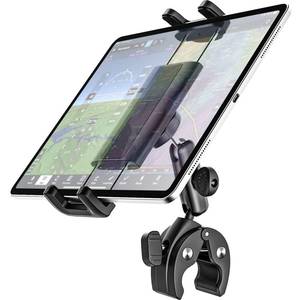lot 20268 image: Dosvsi Tablet Yoke Mount, iPad Yoke Clamp Mount for Aircraft, 360° Adjustable Metal Arm Aviation Trainer Tablet Holder for iPad Pro 13 12.9 11, iPad Air Mini, Galaxy tab, iPhone, 4-13 Device