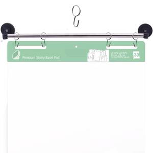 lot 20295 image: YYST 29 Easel Pad Holder, Magnetic Easel Sheet Holder, Flip Chart Paper Holder Ancho Chart Holder W 4 Hooks (Type A -1)