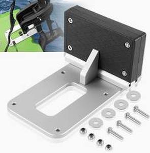 lot 6041 image: Universal Transom Trolling Motor Mounting Bracket for Kayaks