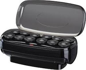 lot 15885 image: Conair Hot Roller Set with 12 Jumbo Rollers and Super Clips