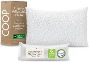 lot 19870 image: Coop Sleep Goods Queen Memory Foam Pillow