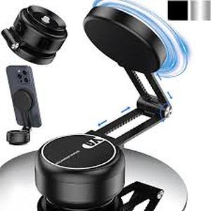 lot 20262 image: Magnetic Car Phone Mount with Suction Cup