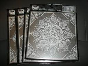 lot 20287 image: Main Street Removable Wall Tile Decal Set