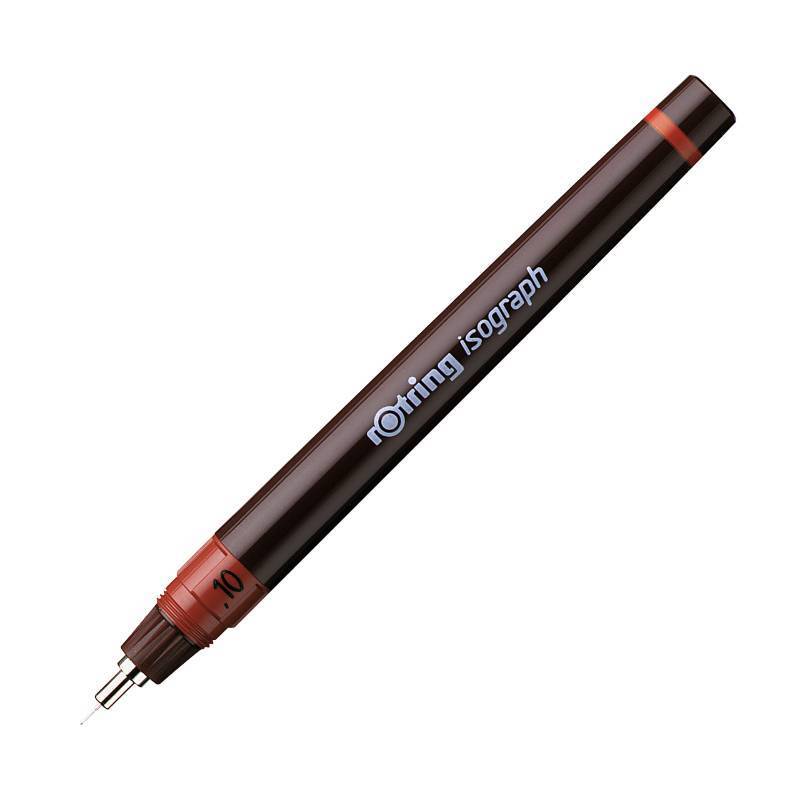 lot 58862 image: rOtring 1903394 Isograph Technical Drawing Pen, 0.1 mm - Retail $33