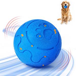 lot 33432 image: Shapana Interactive Dog Ball, Smart Dog Toy for Medium and Large Dogs, Automatic Moving, Rotating & Bouncing, E-TPU Material, IP54 Waterproof, Motion-Activated Dog Stimulation Toy to Keep Them Busy - Retail $30