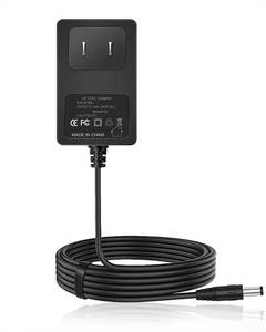 lot 41538 image: 5V 1A 2A Charger for Victrola Record Player Power Cord fit for Vinyl Suitcase Turntable Player VSC-550BT VSC-550BT-BK Vintage 3-Speed AC Adapter FJ-SW0501500DU - Retail $10