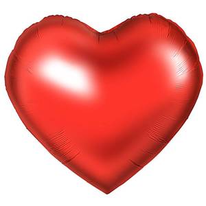 lot 41567 image: Huge Heart Balloons 63 Inch Giant Red Heart-Shaped Valentines Day Balloons - Jumbo Mylar Heart Balloon for Valentines Day, Wedding, Engagement, Anniversary & Party Decorations (Red) - Retail $16