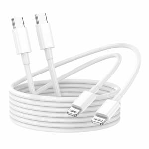 lot 58052 image: 2Pack USB C to Lightning Charging Cable 3ft for iPhone 14 Fast Charger Cable, USB Type C to Lightning Power Cord for iPhone 131211 ProXXs MaxXR8 Plus765SE, for iPad,Charger Wire 3 Foot - Retail $5