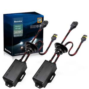 lot 45799 image: 2PCS 90059006H10HB4 LED Light Canbus Decoder Anti Flicker Harness, Resistor Decoders Error Free, LED Warning Canceller Resistor Adapter, 9005 Decoder Upgrade with Waterproof Rubber Ring - Retail $25