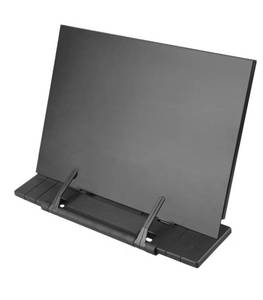 lot 9229 image: Hanghs Desktop Document HolderPaper StandClipboard for Sheet MusicCookbookBook with 7 Adjustable Positions Black