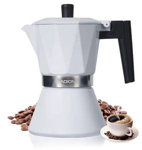 lot 9230 image: LAOION Moka Pot, 6-Cup Espresso Maker